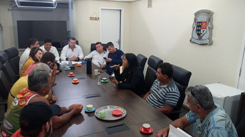 Pescadores com os vereadores na C&acirc;mara