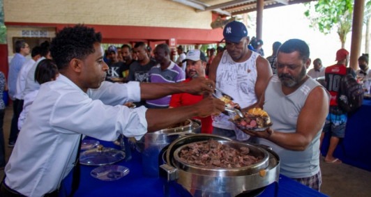 Homenagem a cortadores de cana (Fotos: Divulga��o)