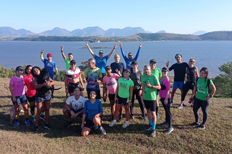 Alguns atletas fizeram reconhecimento do trajeto