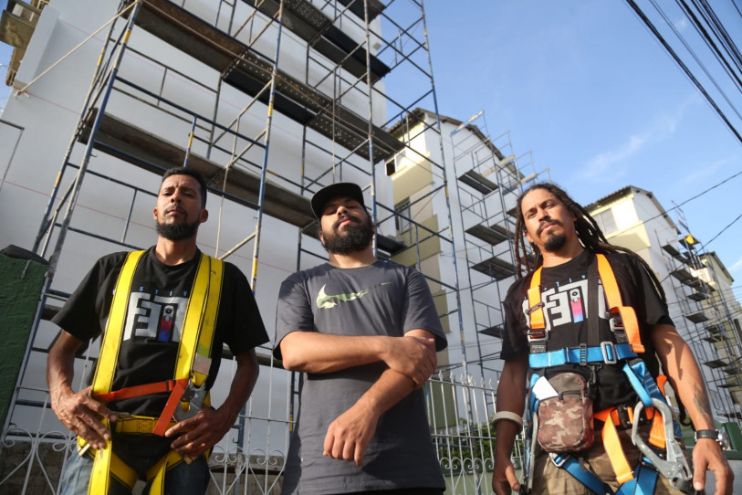 Andinho Ide, Pablo Malafaia e Jhony MisterBod