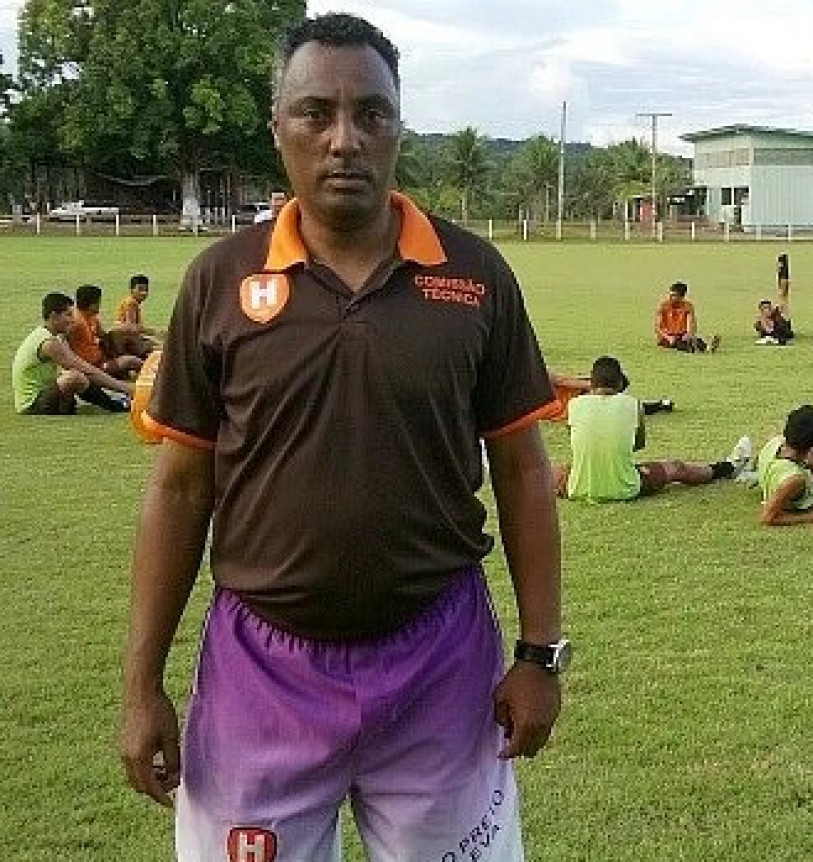 Robson Santos durante passagem pelo futebol amazonense