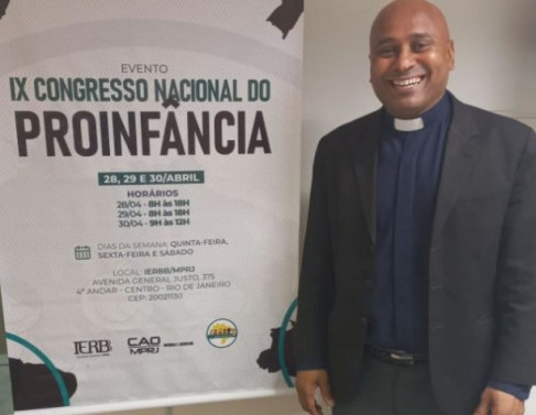 Padre Marcos L&aacute;zaro, capel&atilde;o do MPRJ