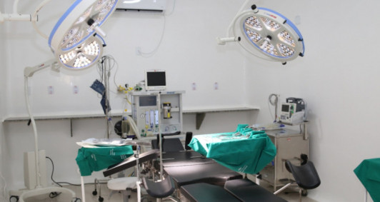 Centro cirúrgico do Hospital Manoel Carola