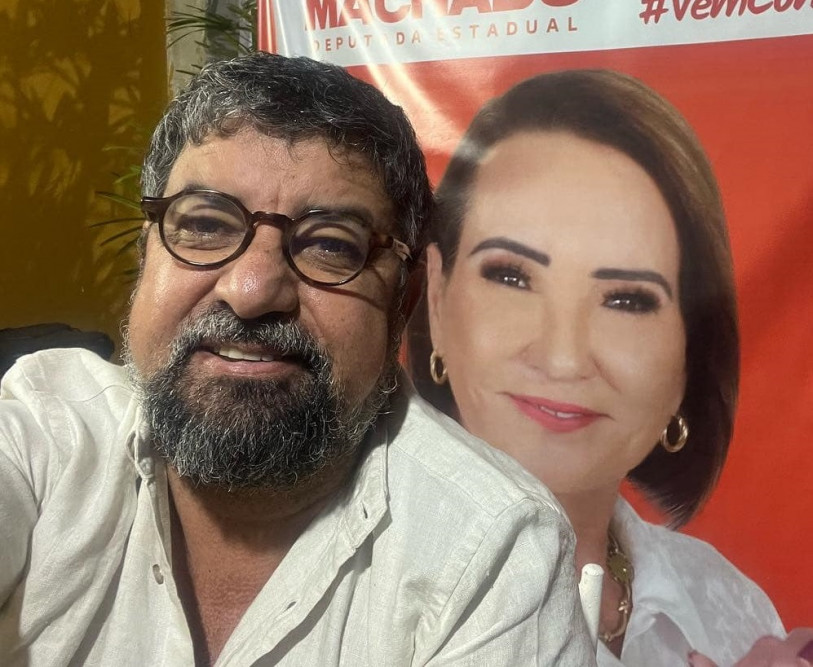 Quaqu&aacute; chegou a postar foto nas redes antes do ato pol&iacute;tico