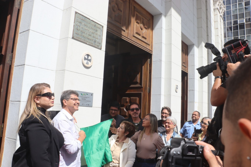 Inaugura��o de placa na Catedral do Sant�ssimo Salvador