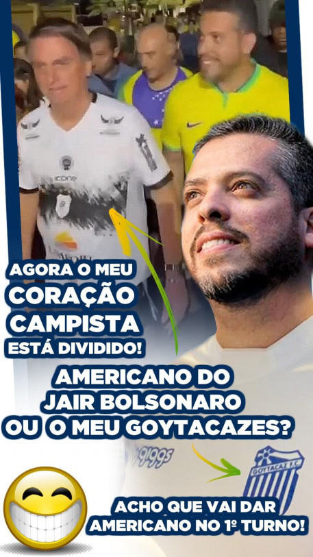 Rodrigo Amorim publicou foto com camisa do Goytacaz
