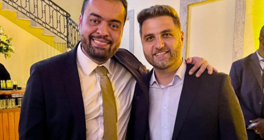 Cl&aacute;udio Castro e Wladimir Garotinho