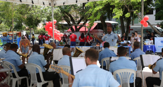 Dia do Doador de Sangue (Foto: Rodrigo Silveira)