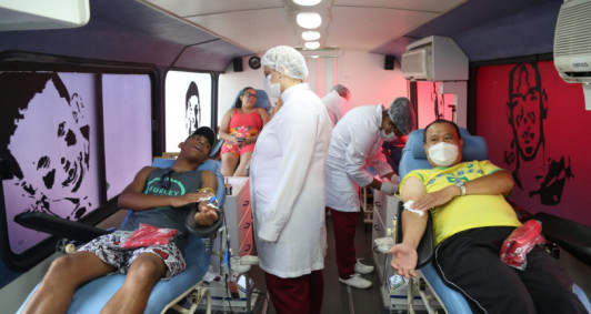 Dia do Doador de Sangue (Foto: Rodrigo Silveira)