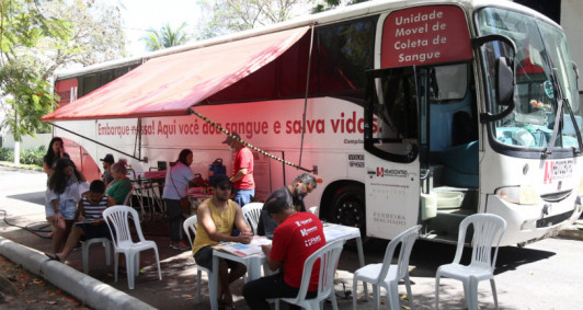 Unidade mvel para doao