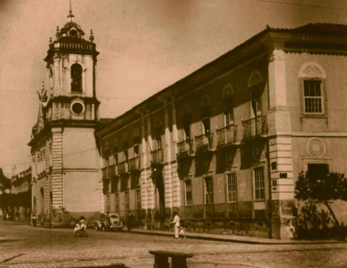 Antiga Santa Casa de Misericórdia, no Centro de Campos. 