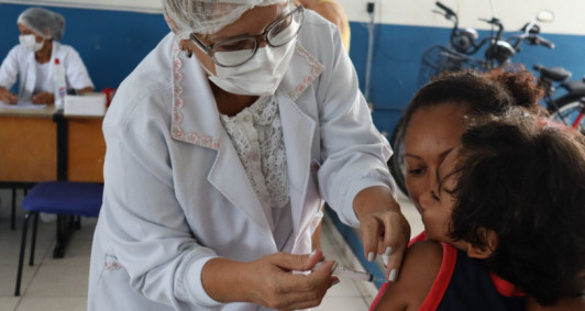 Vacinação contra Covid 19 em Campos (Foto: Genilson Pessanha)