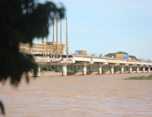 Obra na Ponte da Integra&ccedil;&atilde;o