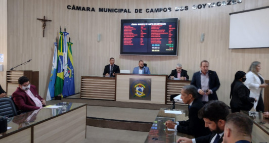 Sessão da Câmara de Campos