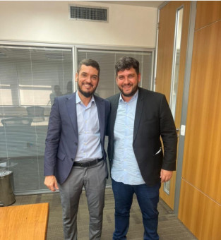 Helinho tamb&eacute;m esteve no Rio