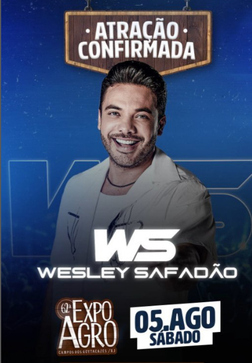 Artista se apresentar&aacute; no dia 5 de agosto