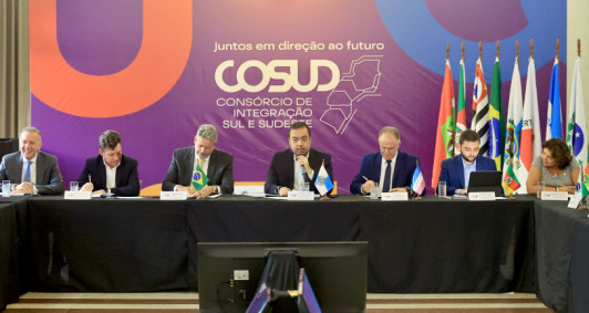 Castro recebe governadores no Rio