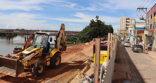 Meia pista  liberada (Fotos: Genilson Pessanha)