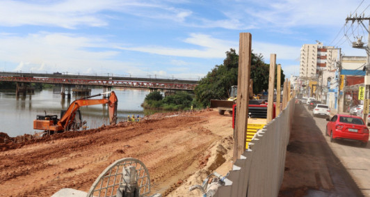 Meia pista  liberada (Fotos: Genilson Pessanha)