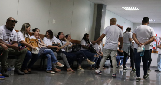 Famlia acompanhou a audincia (Foto: Genilson Pessanha)