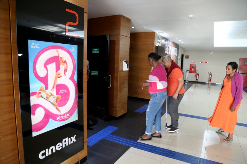 Residentes da Irm&atilde;os da Solidariedade no Cineflix