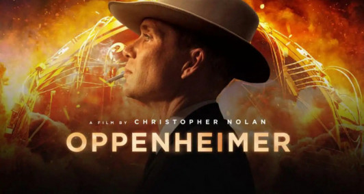 Banner do filme 'Oppenheimer'