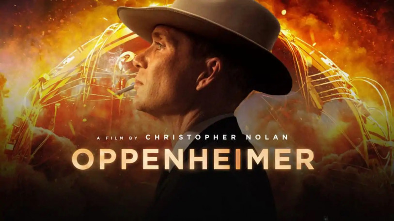 Banner do filme 'Oppenheimer'