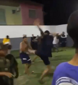 Confusão foi durante uma cavalgada 