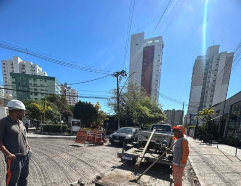 Desobstrução de galerias 