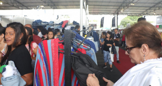 Fepe na tarde desta quinta-feira (Fotos: Genilson Pessanha)