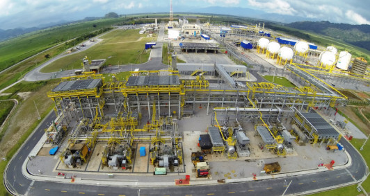 Unidade de Tratamento de Gás Monteiro Lobato (UTGCA), em Caraguatatuba