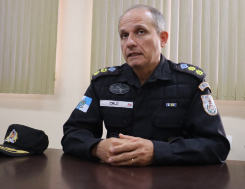 Tenente-coronel Ricardo Alexandre da Cruz, comandante do 8&ordm; BPM