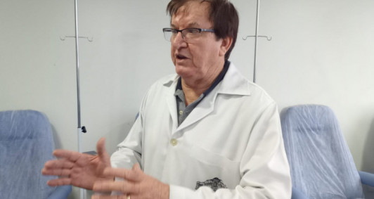 Doutor Luiz Jos&eacute; de Souza, diretor da SBCM-RJ