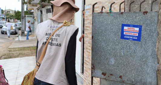 Trabalho do CCZ nas ruas de Campos