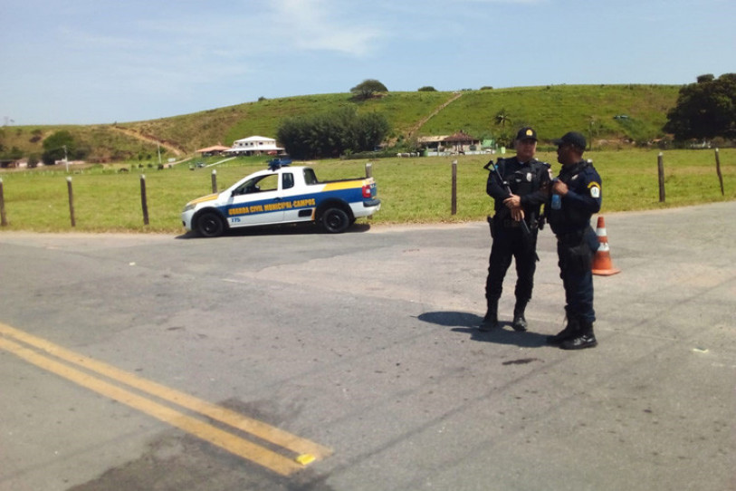 Operação conjunta da Guarda com a PM