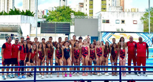 Nadadores campistas participam do Campeonato Brasileiro Infantil