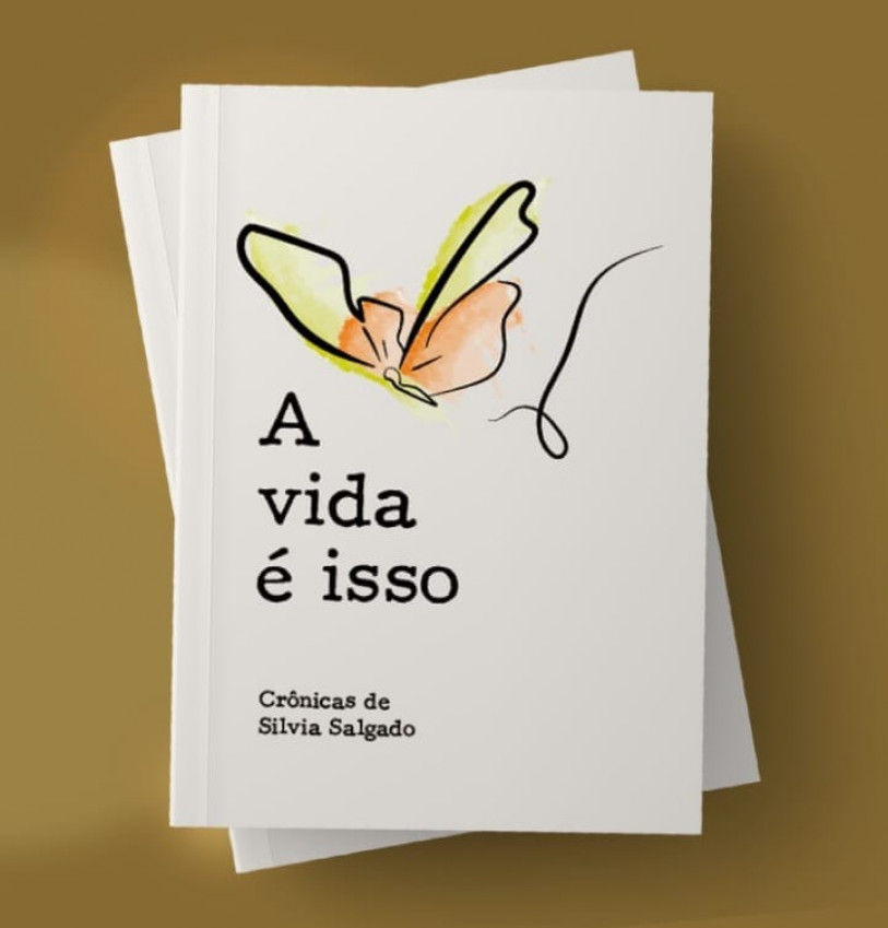 Capa do livro de estreia de Silvia Salgado