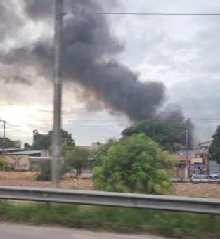 Incêndio na São Salvador