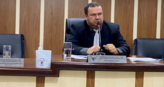 Presidente da Câmara Municipal de São João da Barra, Alan de Grussaí