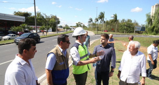 Entrega de obra na BR 101 (Foto: Rodrigo Silveira)