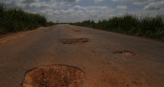 Lagoa de Cima e seus problemas cr�nicos (Foto: Genilson Pessanha) 