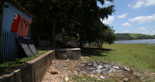 Lagoa de Cima e seus problemas cr�nicos (Foto: Genilson Pessanha) 