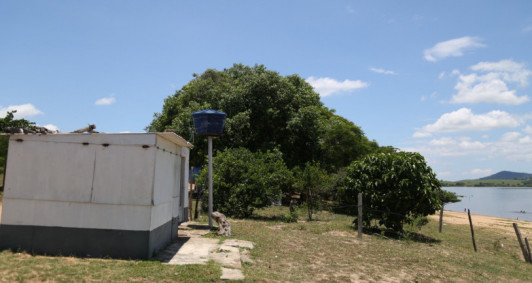Lagoa de Cima e seus problemas cr�nicos (Foto: Genilson Pessanha) 