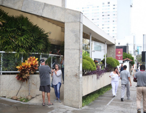 Entrada do Hospital Doutor Beda