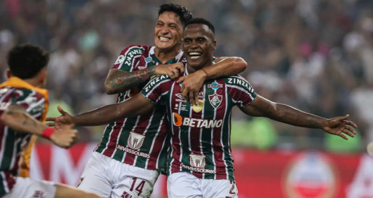 Jhon Arias marcou duas vezes para garantir o troféu para o Tricolor