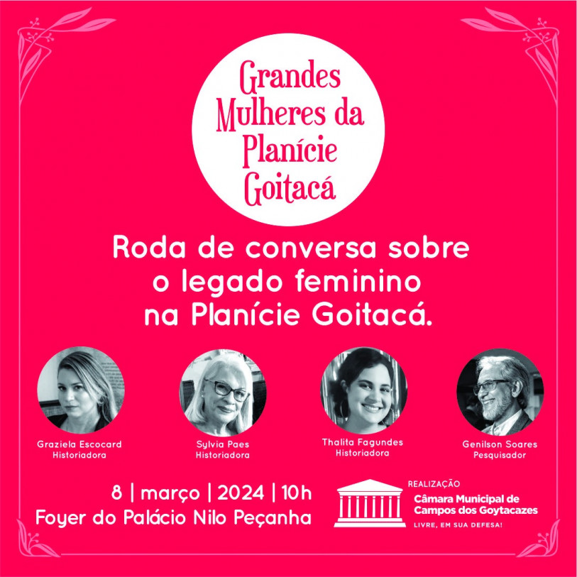 Banner de divulgação da roda de conversa