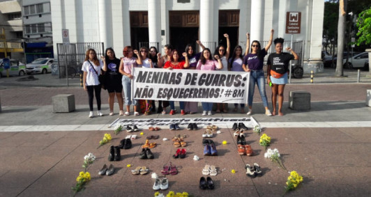 Ato pelo Dia Internacional da Mulher (Fotos: Rodrigo Silveira)
