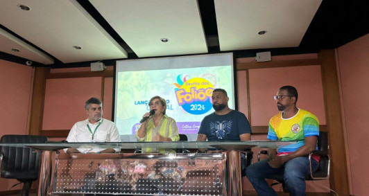 Coletiva de lançamento do Carnaval fora de época de Campos - Desfile de Foliões 2024