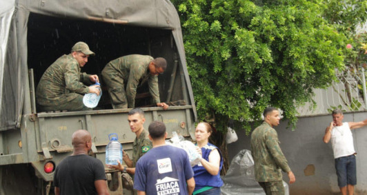 Famílias continuam sendo assistidas