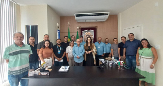 Encontro entre membros do Cidennf e Prefeitura de Varre-Sai